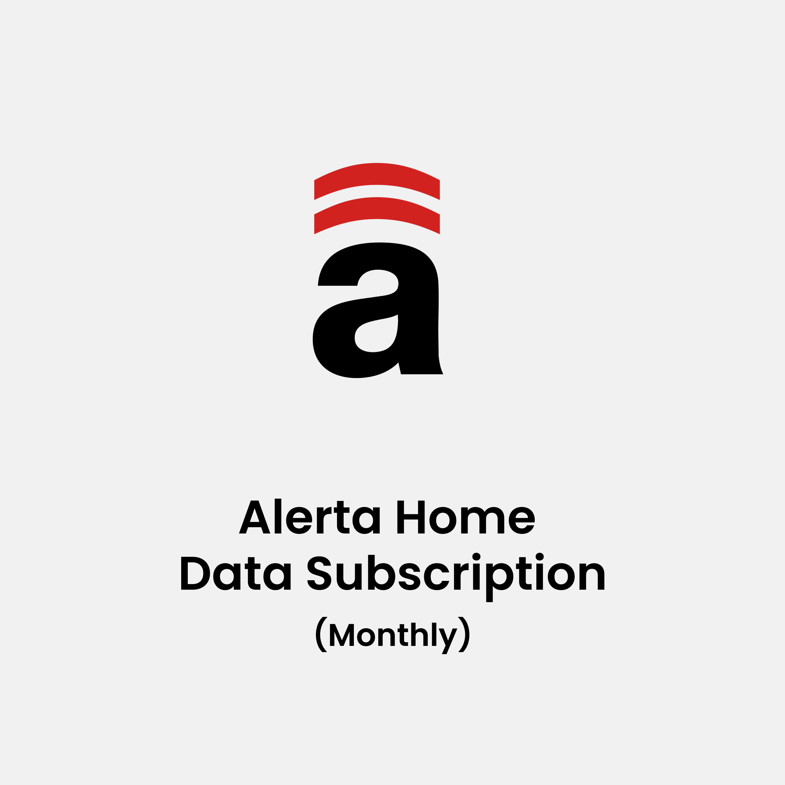 Alerta Home Data Subscription