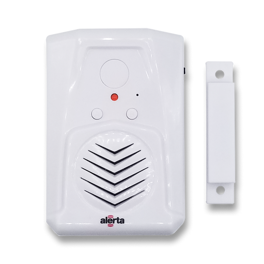 A open alarm for dementia and Alzheimer patients with mount (front)